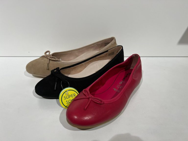 Ballerinas sind im kommenden Frühjahr und Sommer modemäßig wieder voll im Trend.